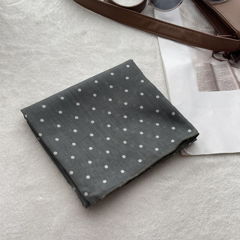 Lady Hair Dot Scarf Female Cot - Bandana Cotton reseña y precio