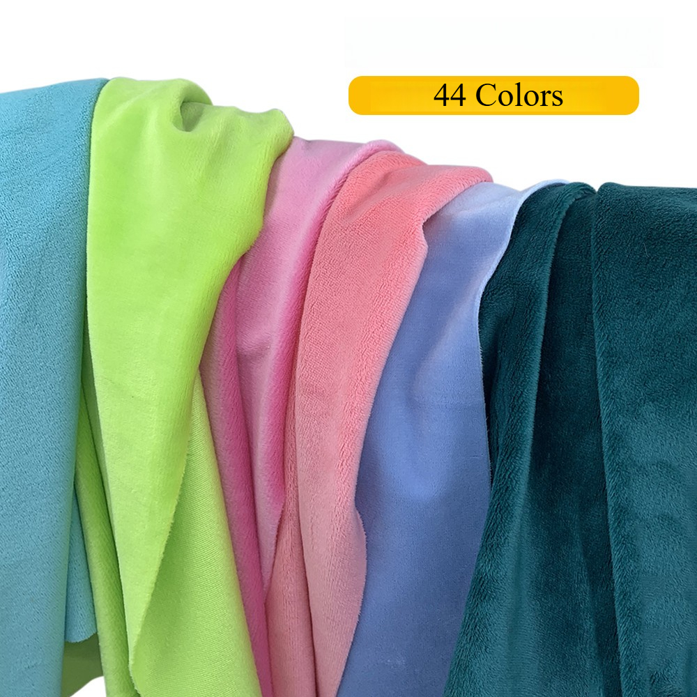 44 Colors Soft Short Plush Fab - Woven Scarf Blanket reseña y precio