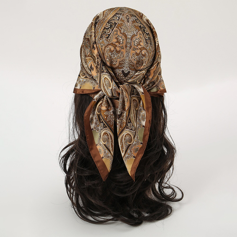 Bohemian Style Print Luxury Br - Head Wrap Turban reseña y precio