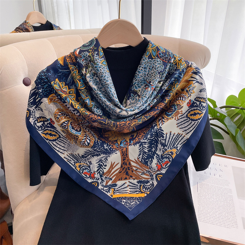 90*90cm Square Scarf Twill Cot - Bandana Cotton reseña y precio