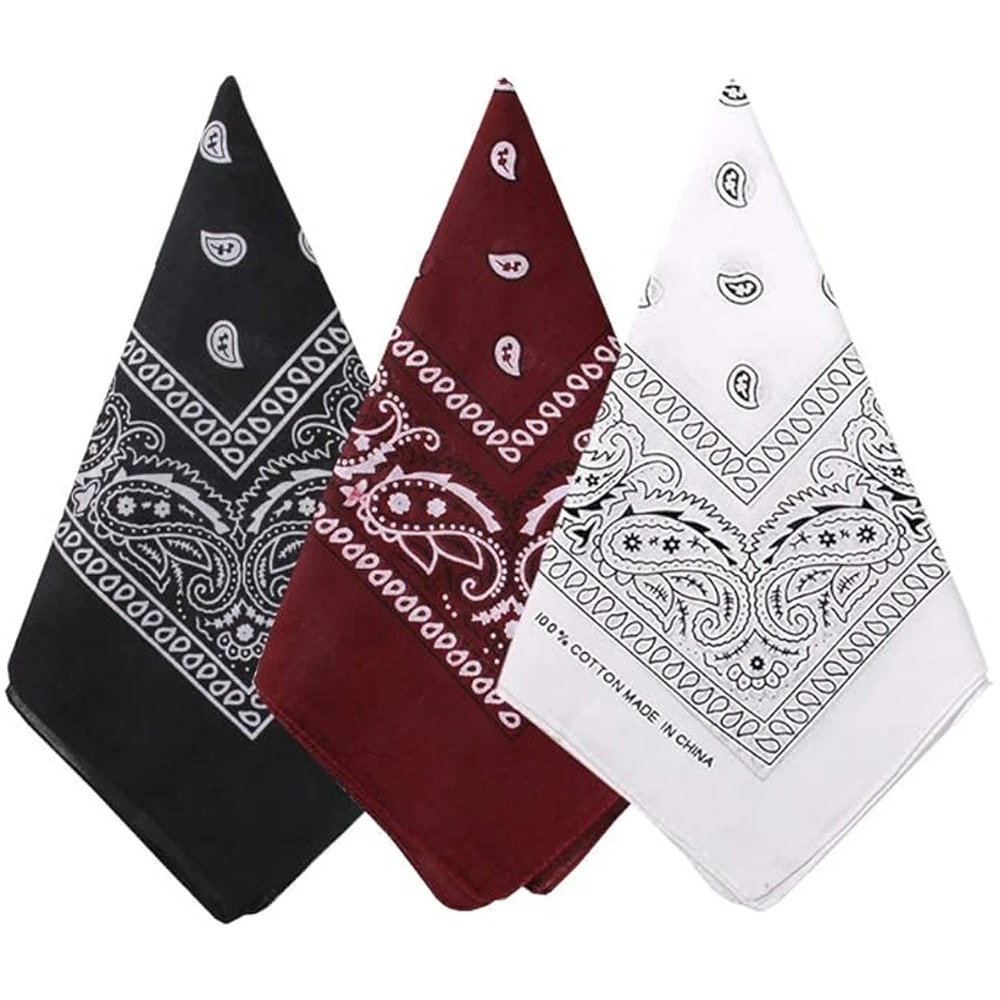 Unisex Men Women Bandana Hairb - Handkerchief Cotton Men reseña y precio