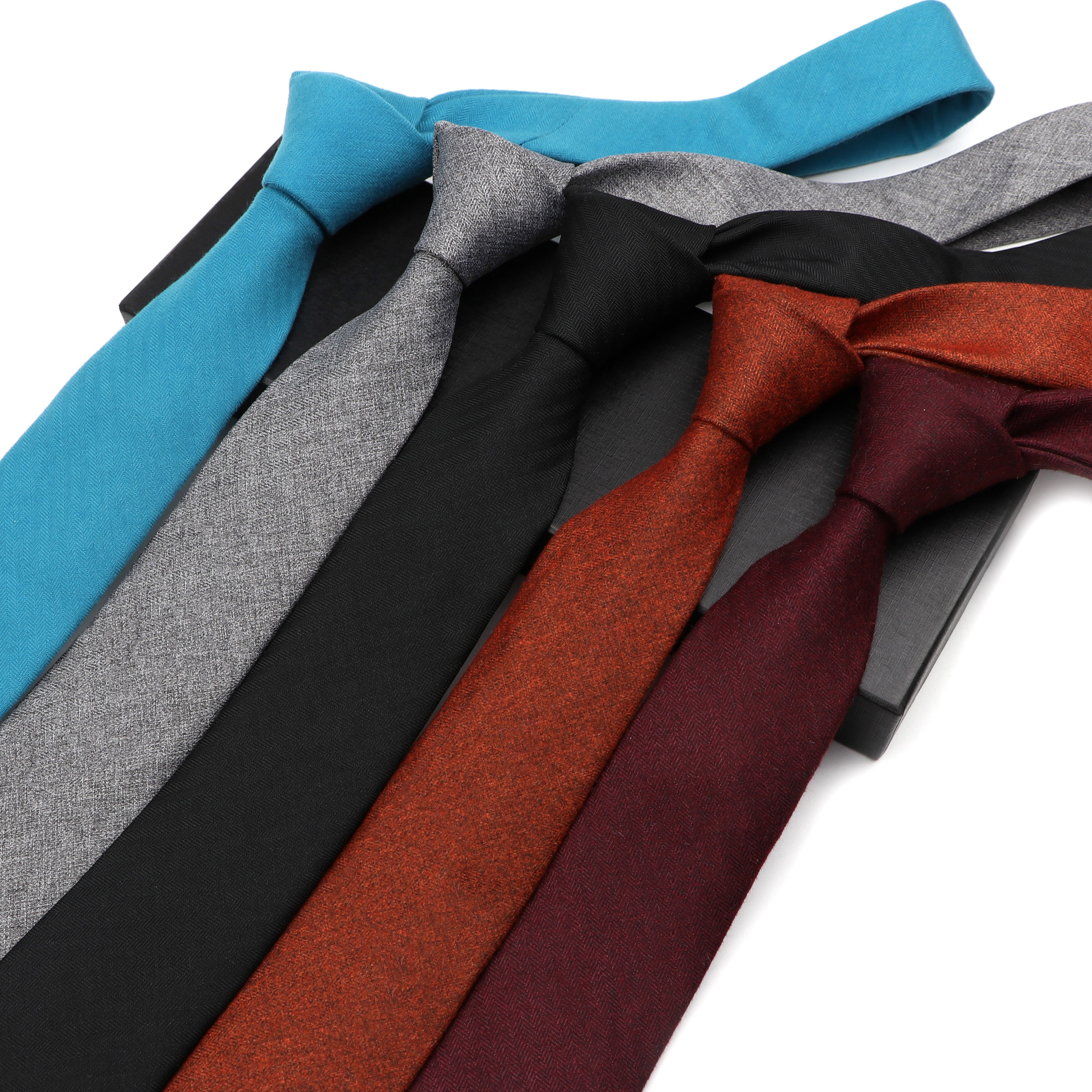 New Arrival Soft Mens Solid Co - Skinny Tie Men reseña y precio