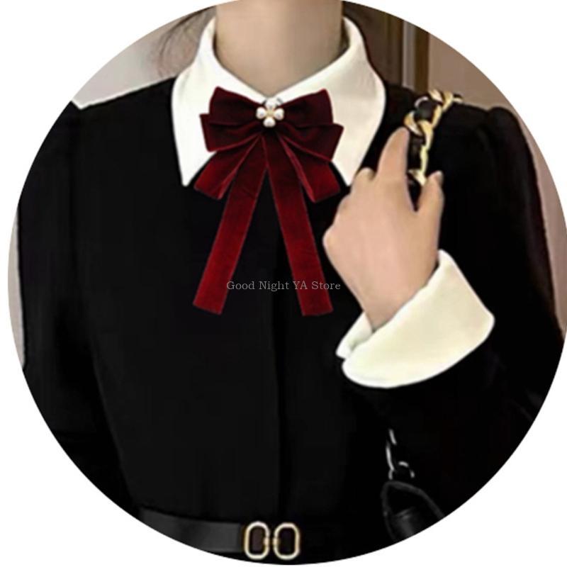 Luxurious Velvets Bows Tie for - Bow Tie Pre Tied reseña y precio