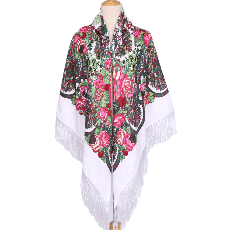 160*160cm Ethnic Large Square  - Woven Scarf Blanket reseña y precio
