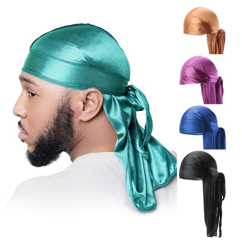 5Pcs Silk Durag Bandana Turban - Bandana Doo Rag reseña y precio