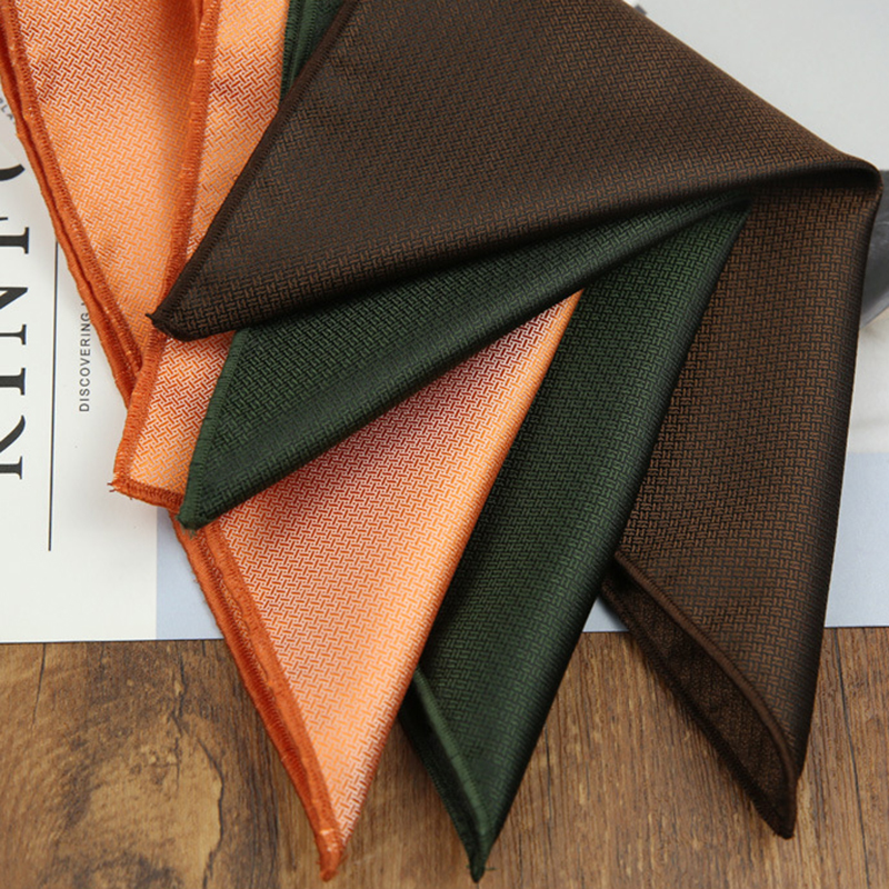 24cm Classic Solid Color White - Pocket Square Set reseña y precio