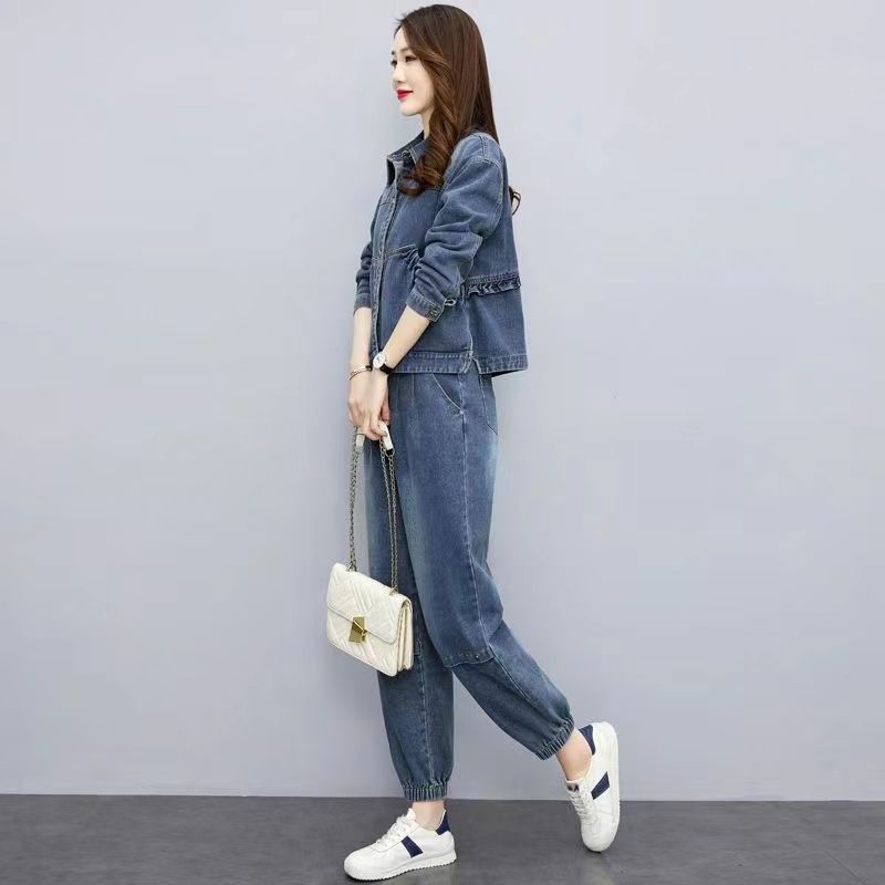 Women Denim Suits 2024 New Spr - Pocket Square Set reseña y precio