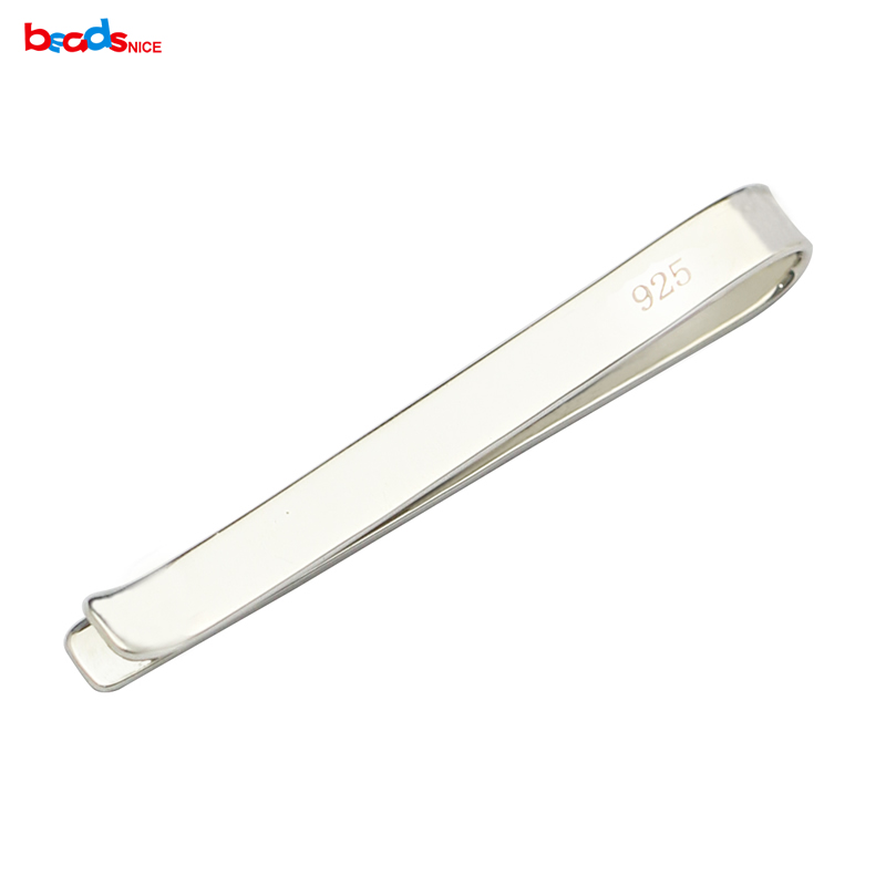 Beadsnice Pure 925 Sterling Si - Tie Clip Silver reseña y precio