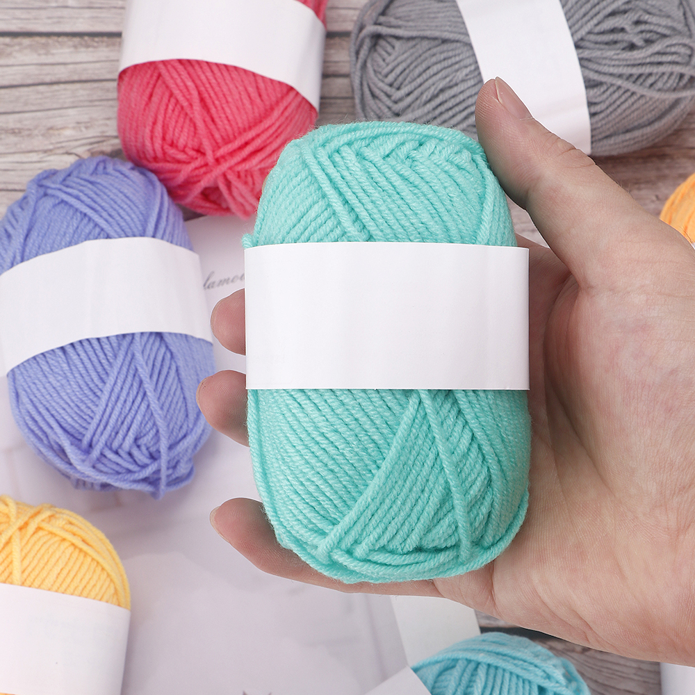25(50)pcs/bag 4 Ply Milk Cotto - Woven Scarf Blanket reseña y precio