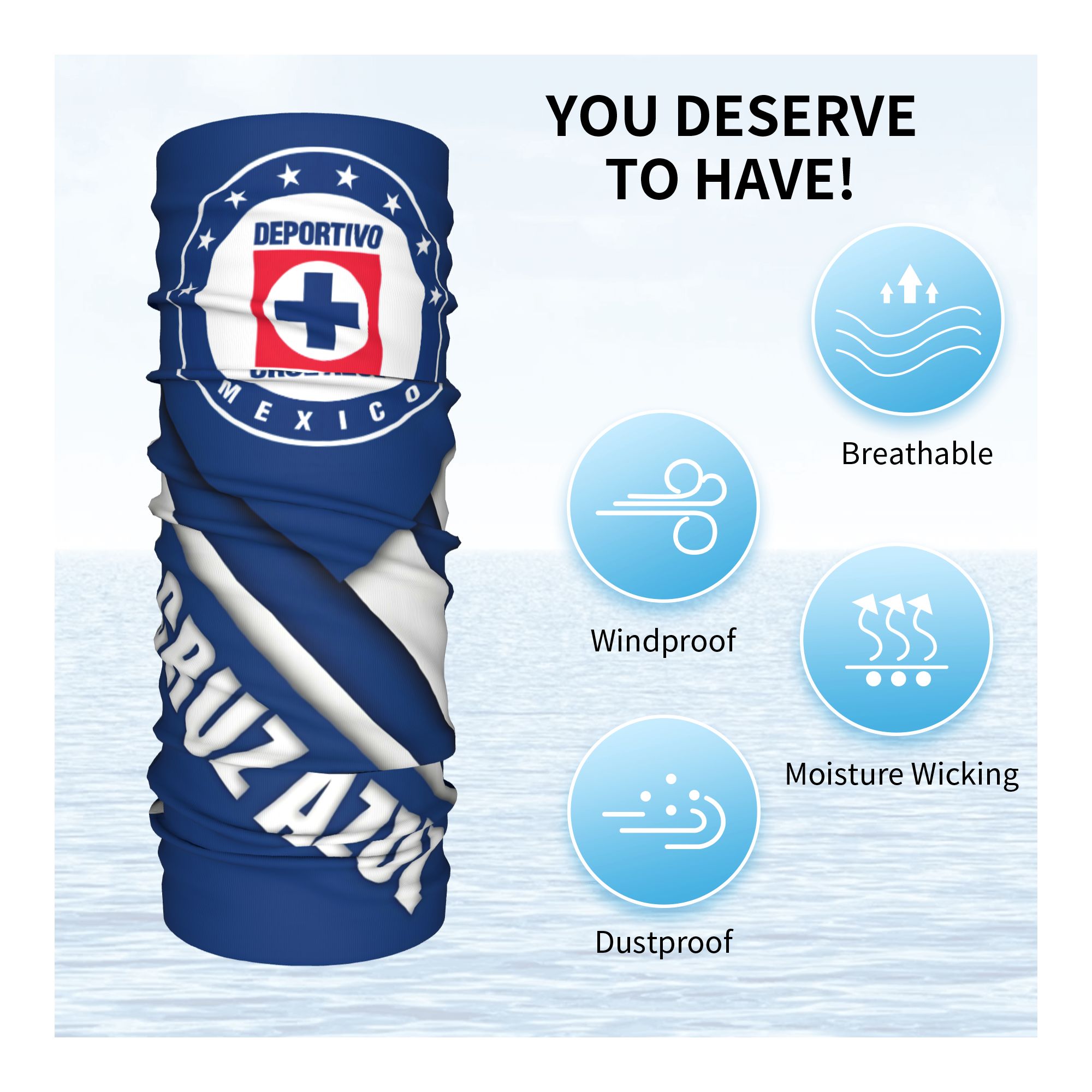 Mexico Football Club Soccer FC - Neck Warmer Tube reseña y precio