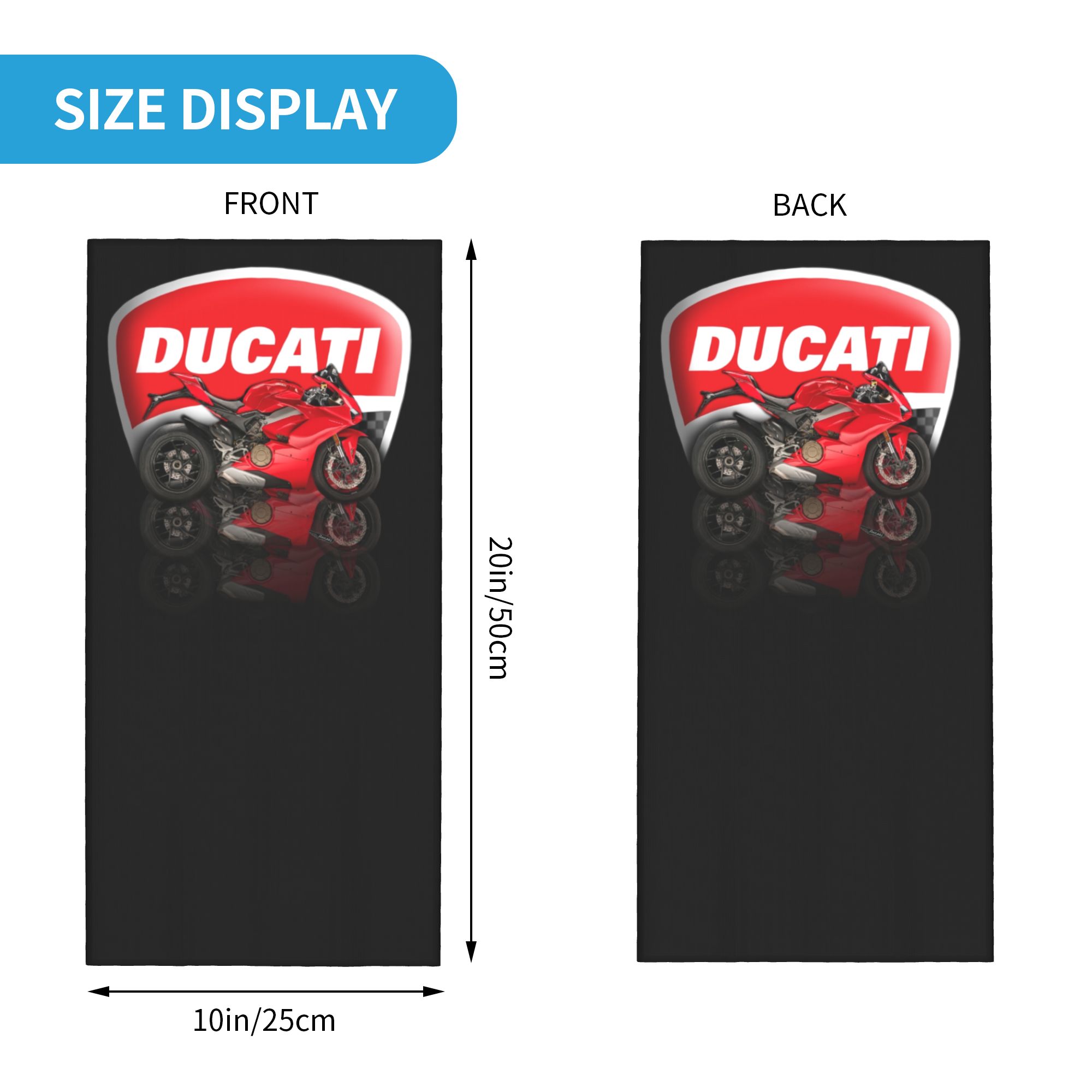 Custom Speed Ducatis Racing Ba - Neck Warmer Tube reseña y precio