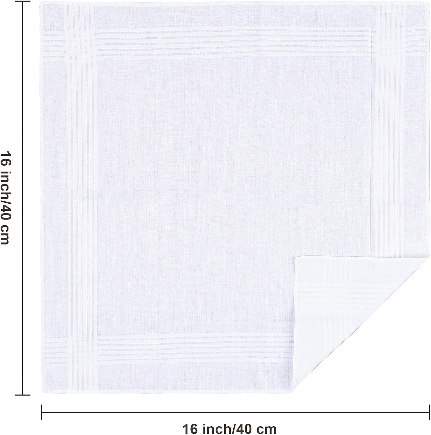 20 Pcs Cotton Handkerchiefs fo - Handkerchief Cotton Men reseña y precio