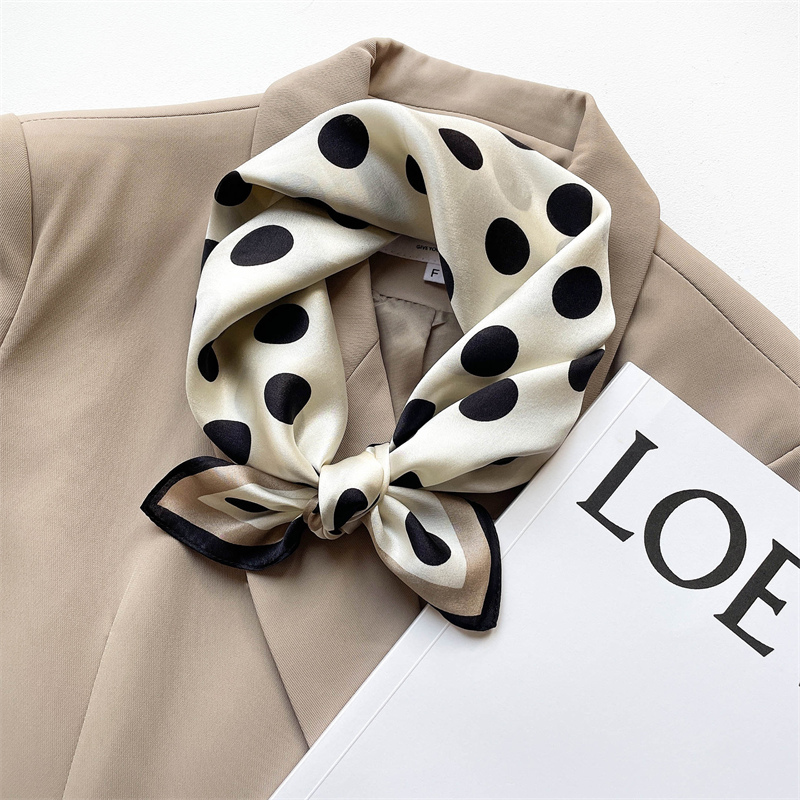 2024 New Pure Silk Scarf Small - Ascot Neck Scarf reseña y precio