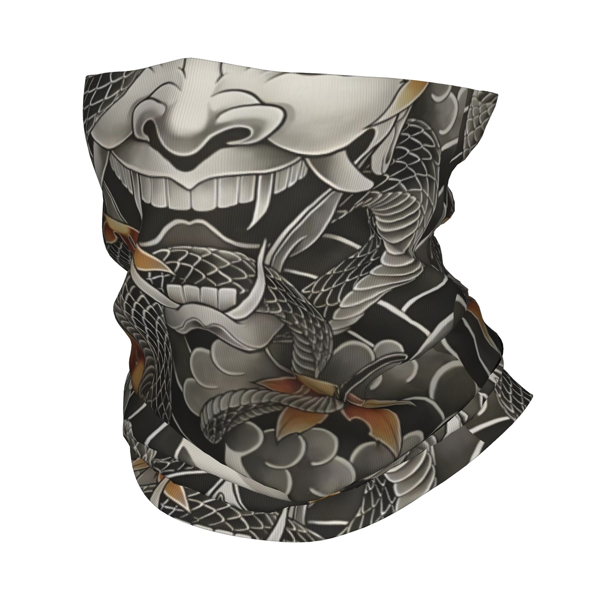Custom Samurai Oni Demon Banda - Neck Warmer Tube reseña y precio