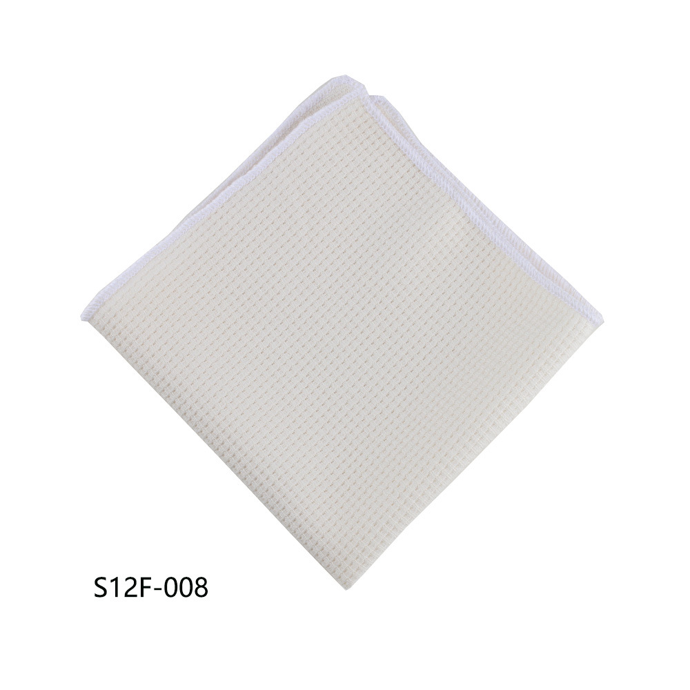 New Pure Solid Color Black Whi - Handkerchief Cotton Men reseña y precio