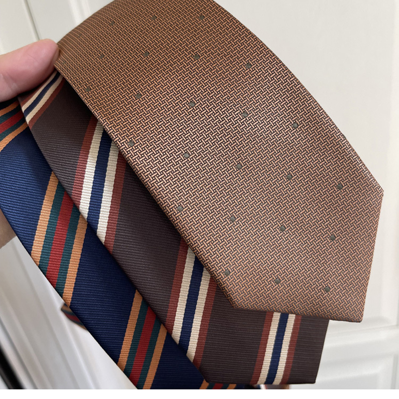 New Trendy Striped Neckties Fo - Skinny Tie Men reseña y precio