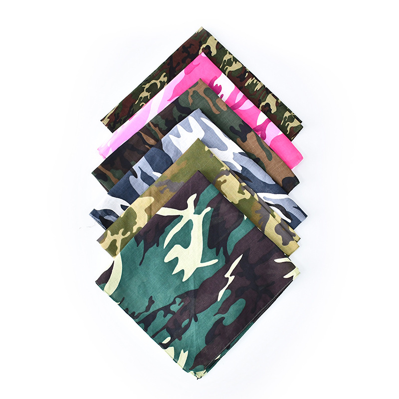 53x53cm Outdoor Camouflage Ban - Bandana Cotton reseña y precio