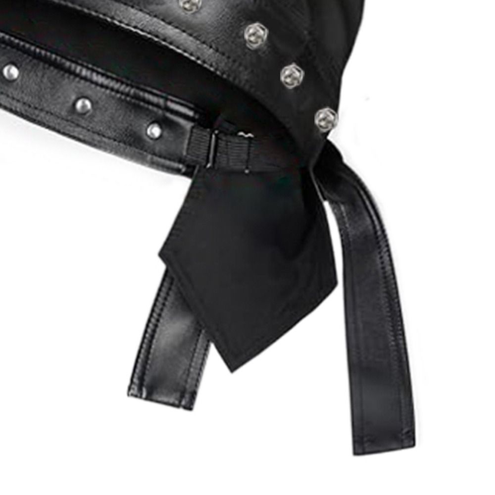 PU Leather Black Biker Cap Doo - Bandana Doo Rag reseña y precio