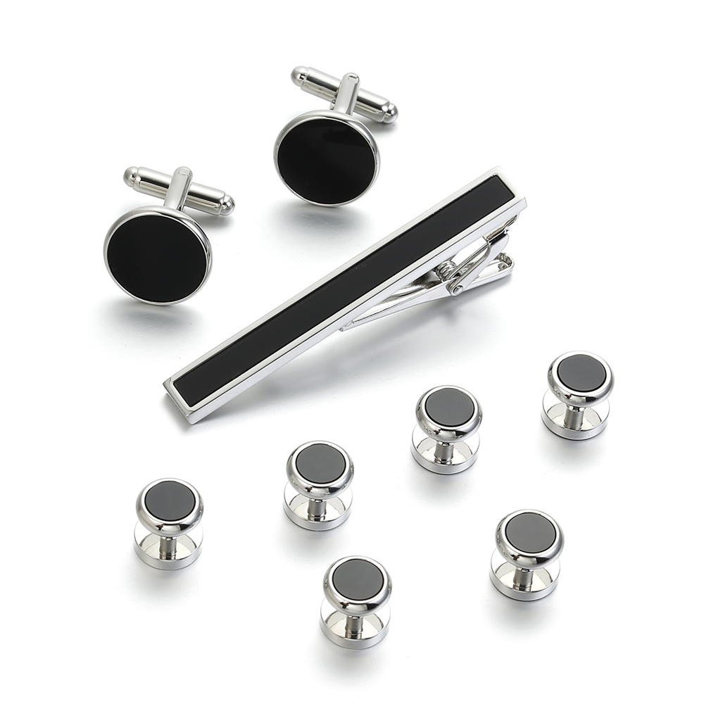 VAGULA 9 PCS Tie bar Cuff link - Tie Bar Set Gift reseña y precio
